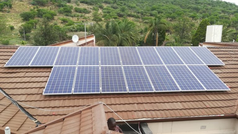 13kWp Grid tie Solar PV Installation – Ladysmith KZN