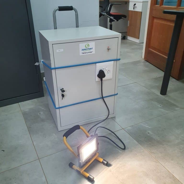 Combating both COVID 19 & Eskom Load shedding through Portable Back up Power Units 2