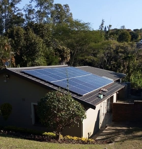 6kW Solar PV 5kW hybrid inverter 17.5 kWhr Li On Battery – Westville DBN