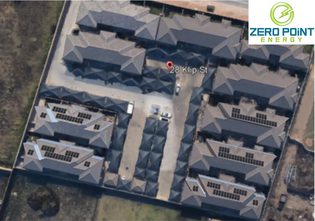 Residential Complex 60kW Grid tied Solar PV Boksburg GP 4