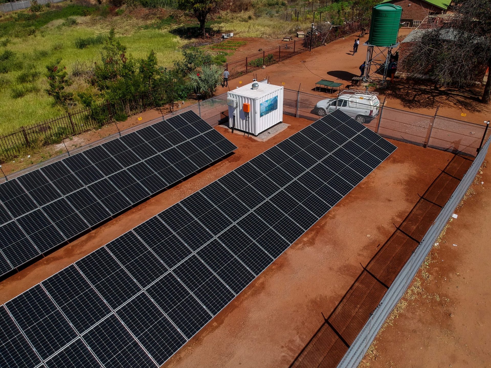 Rural containerised 60kW Solar PV 102 kWhr Battery Storage System – 3x Limpopo Schools 5