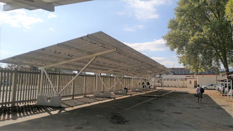 250kW Solar carport rooftop solar PV project for Municipal building 8