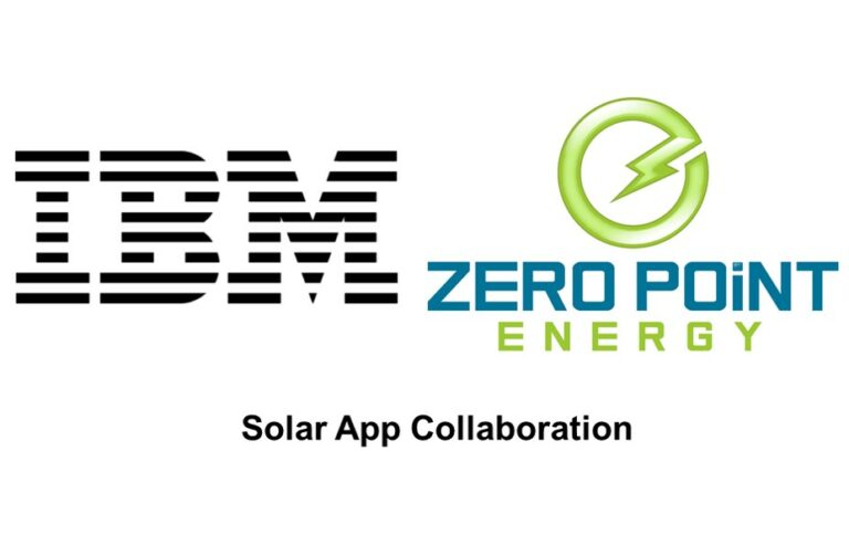 IBM Zero Point Energy Solar App Collaboration