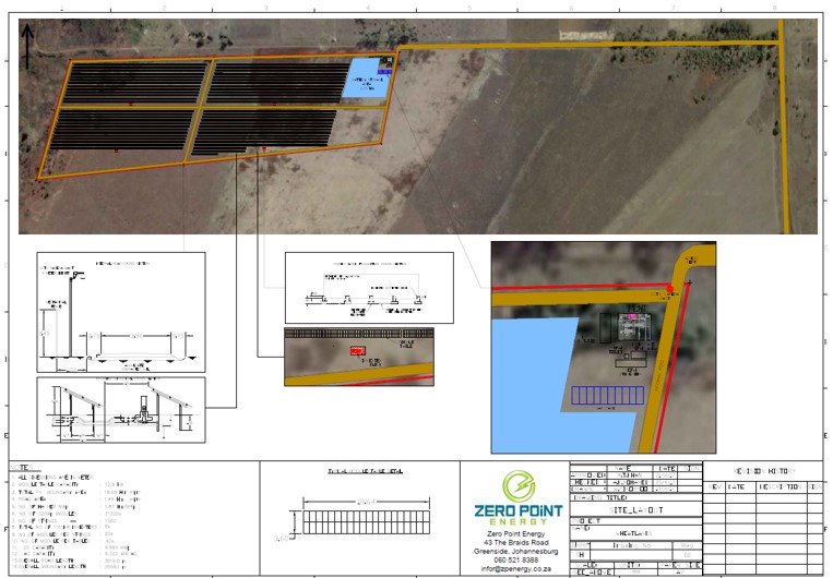 ZPE design utility scale 10MW sites